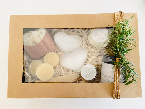 Luxury Selenite Heart Gift Box